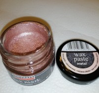 Rózsa-arany metál viaszpaszta